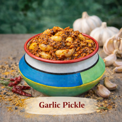 Garlic pickle (लहसुन का अचार )