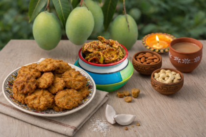 Traditional Thekua & Mango Pickle Combo