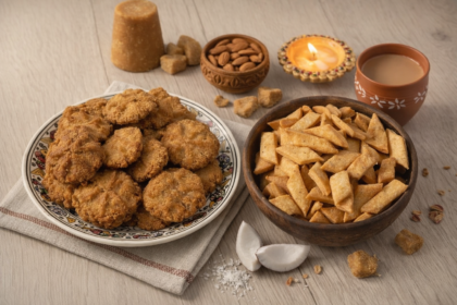 Jaggery Thekua & Namkeen Combo